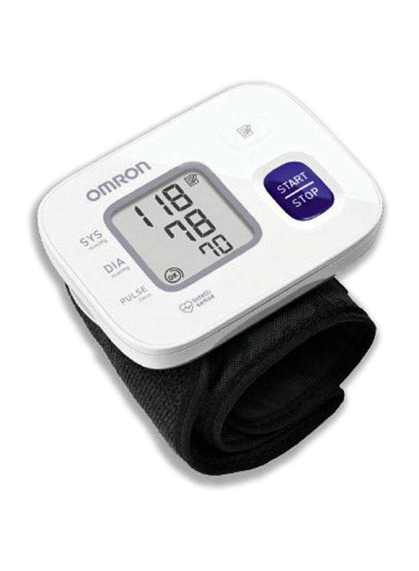 Omron RS2 Wrist Blood Pressure Monitor, White
