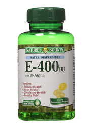Nature's Bounty Vitamin E Supplement, 400iu, 100 Softgels