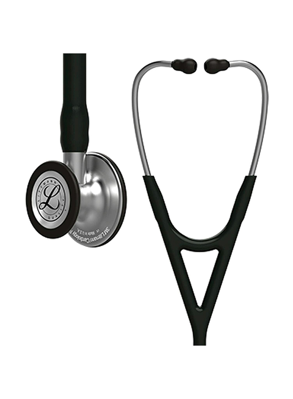 3M Littmann Cardiology IV Stethoscope, 28 inch, 6152, Black