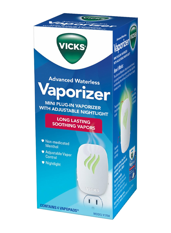 Vicks Plug-In Vapouriser, White, 1 Piece