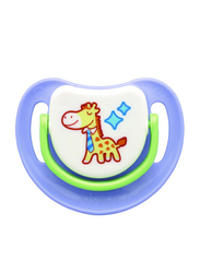 Pigeon Anti-Colic Silicone Step-3 Pacifier, 8+ Months, Giraffe, Purple