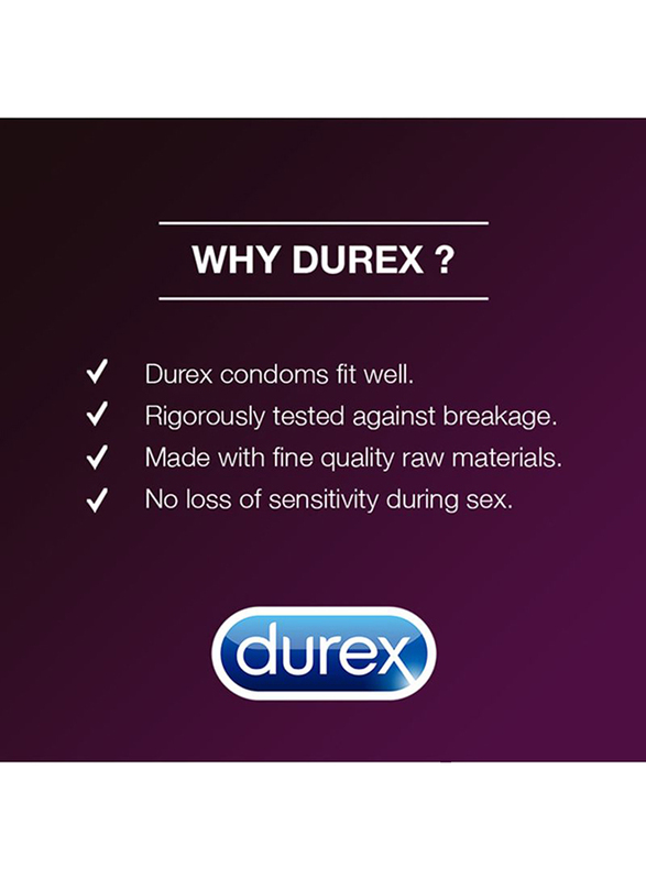 Durex Warming Extended Pleasure Condom, 12 Pieces