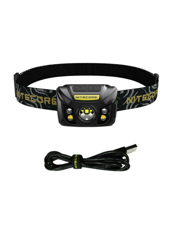 

Nitecore NU32 550 Lumen LED Rechargeable Headlamp, Black/Yellow