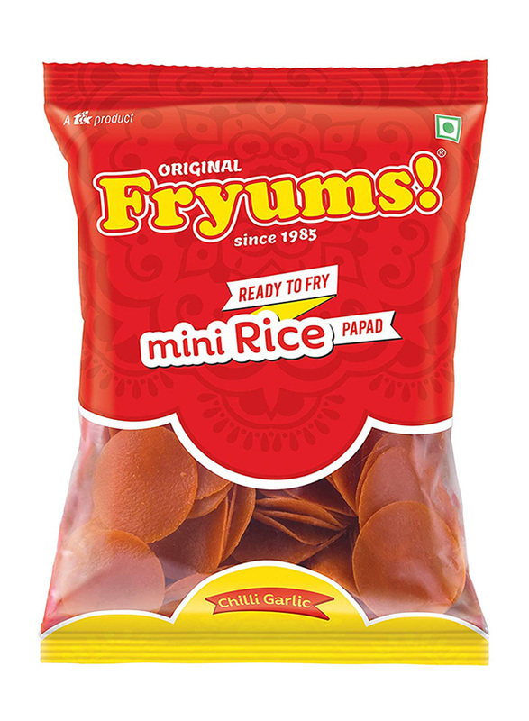 

TTK Rice Based Chilli Garlic Papad, 150g