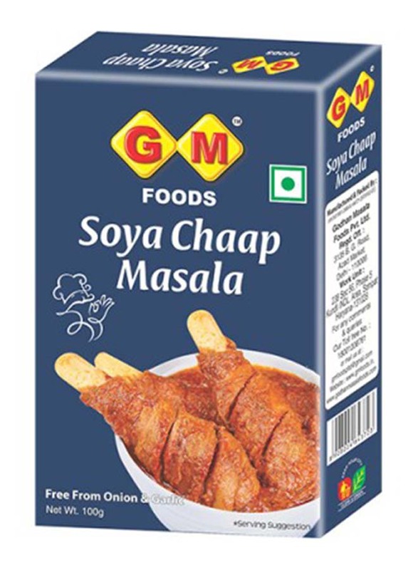 

GM Foods Soya Chaap Masala, 100g