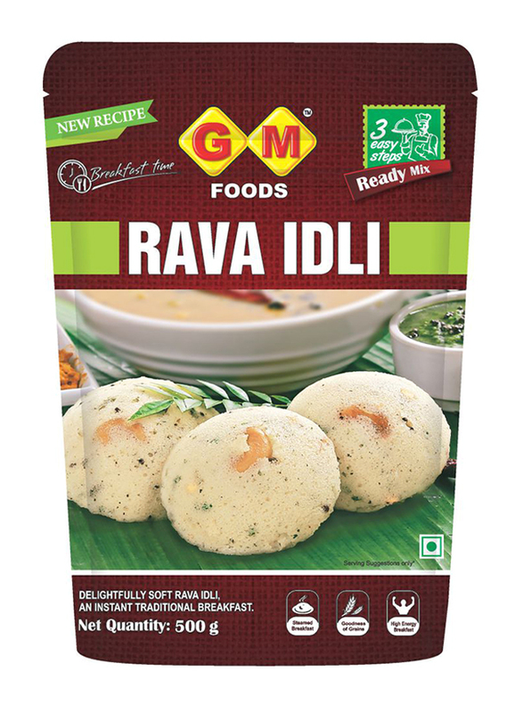 

GM Foods Rawa Idli Mix, 500g