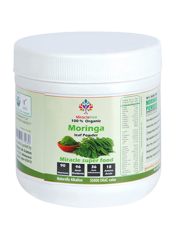 

Miracle Tree Moringa Powder, 200g