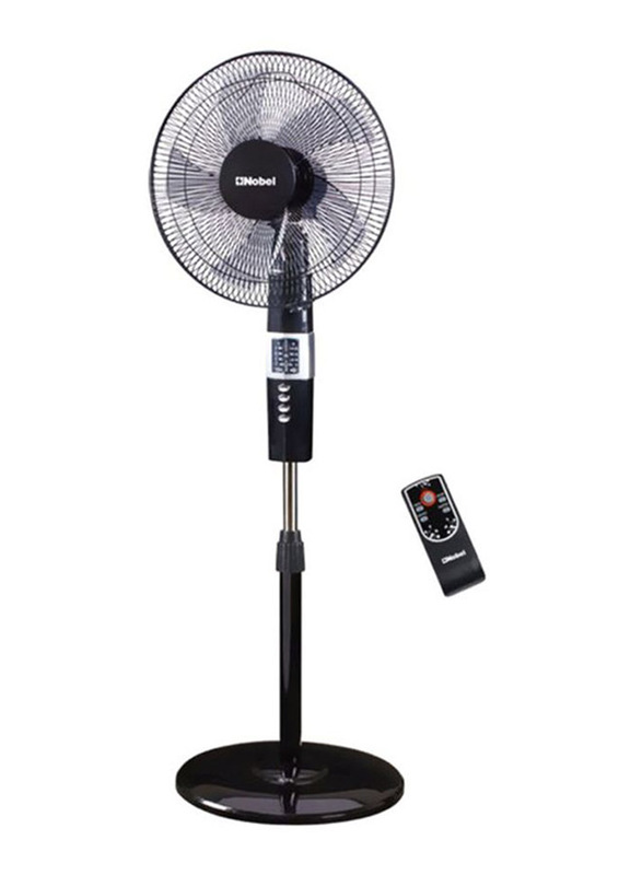 

Nobel 70W 5-Blade Stand Fan, NF168R, Black