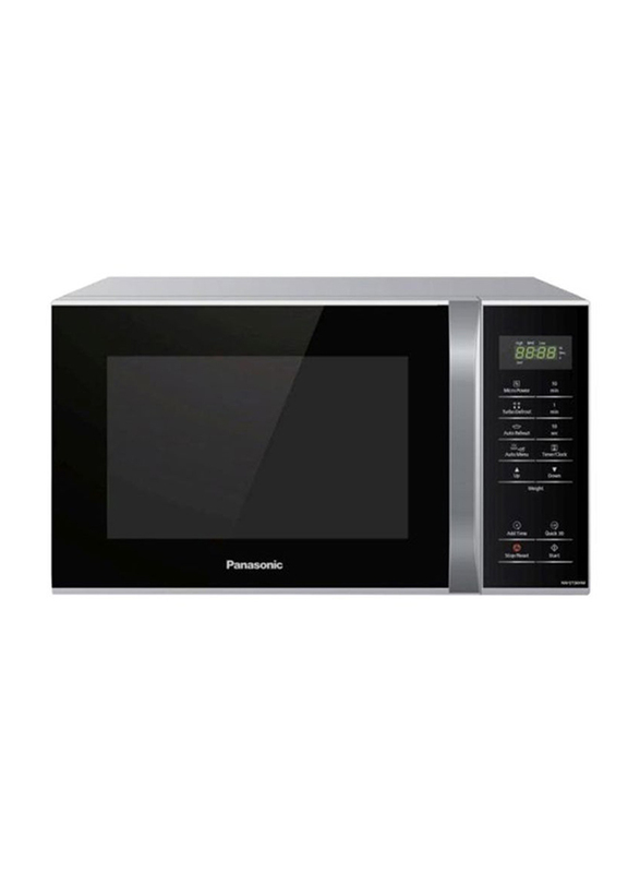 Panasonic 25L Solo Microwave Oven, 800W, NNST34H, Silver/Black