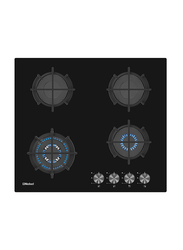 Nobel 60cm 4-Burners Built-In Induction Hobs, 7250W, NBH6402GH, Black