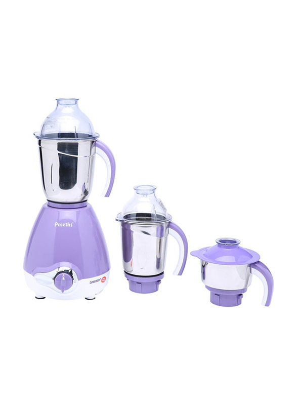 

Lavender Mixie, 600W, PREETHI-MG-184/02, Purple/Silver