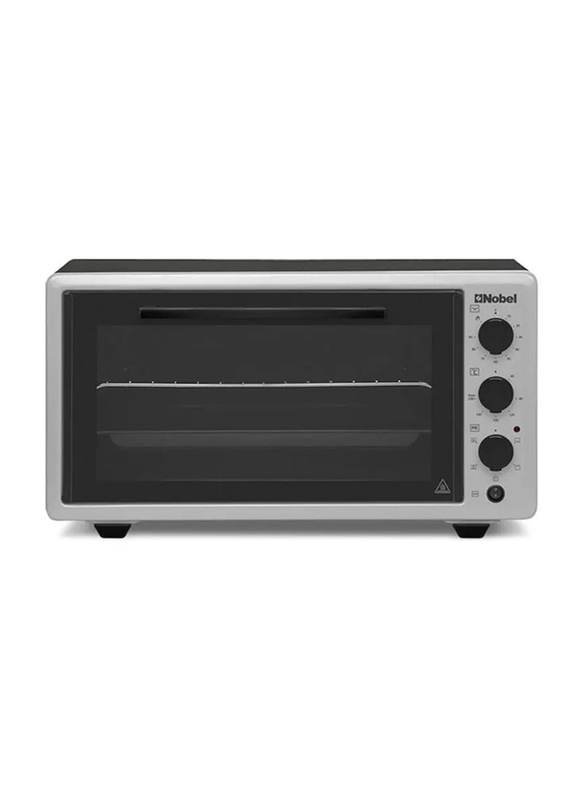 

Nobel 34L Electric Oven with Twin Heating Elements Extra Pan, 650W, NEO34T, Grey