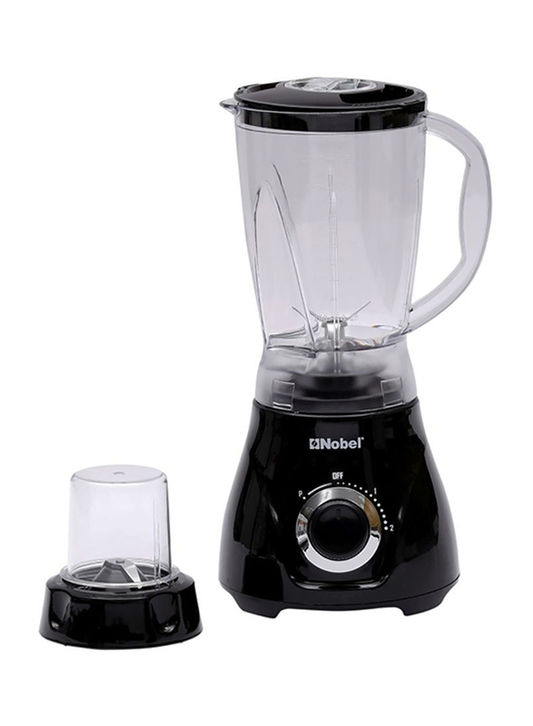 

Nobel 1L Blender/Mixer, 400W, NB214E, Black/Clear