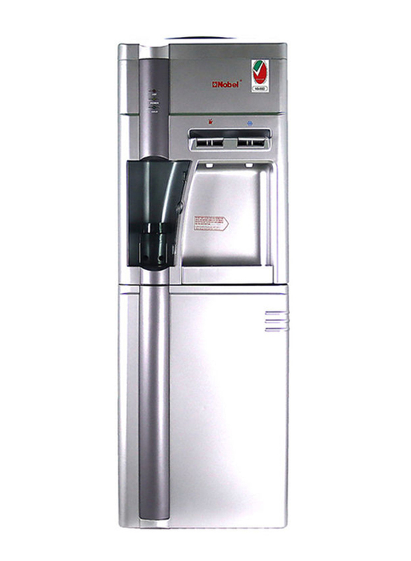 

Nobel Free Standing Water Dispenser with Refrigerator, NWD1596RS, Silver