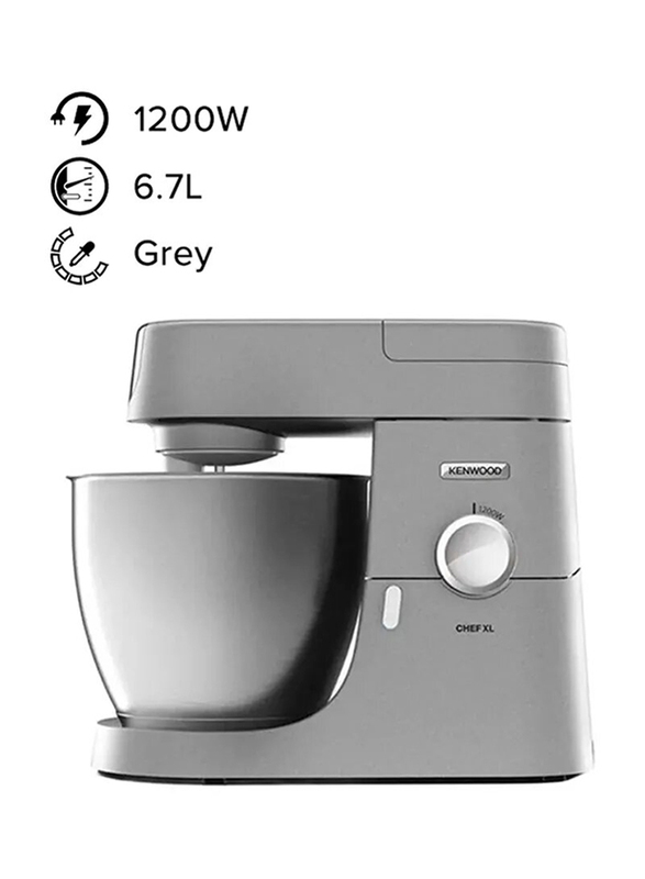 

Kenwood 6.7L Chef Stand Mixer, 1200W, KVL4110S, Grey