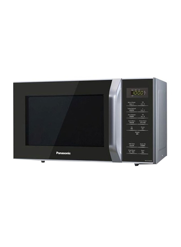Panasonic 25L Solo Microwave Oven, 800W, NNST34H, Silver/Black