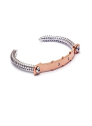 Wazna Jewellery Strength Of Spirit 18K Rose Gold Bracelet with Diamond Stone