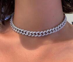 Wazna Jewellery Gold Diamond Studded Choker Necklace