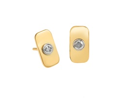 Wazna Jewellery 18K Yellow Gold Earrings