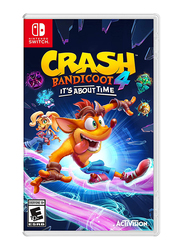 Crash Bandicoot 4 It's About Time Video Game for Nintendo Switch by Activision
