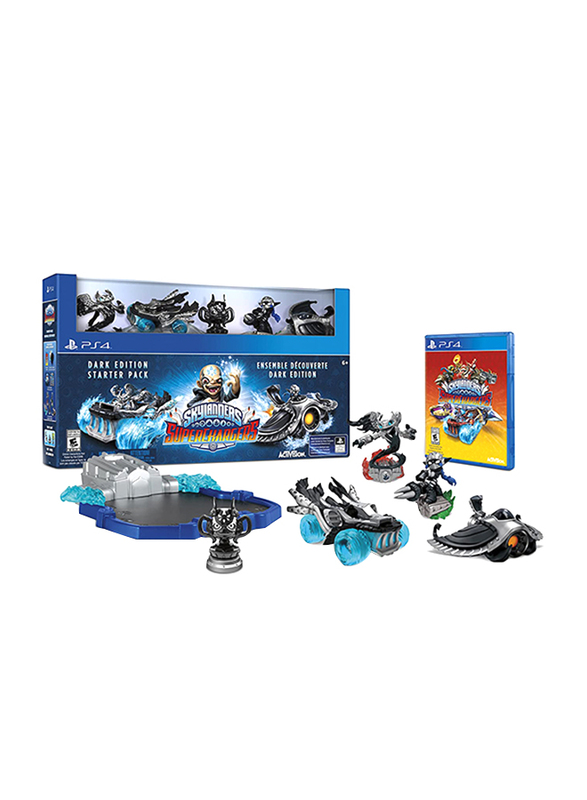 

Skylanders SuperChargers Dark Edition Starter Pack Video Game for PlayStation 3 (PS3) by Activision