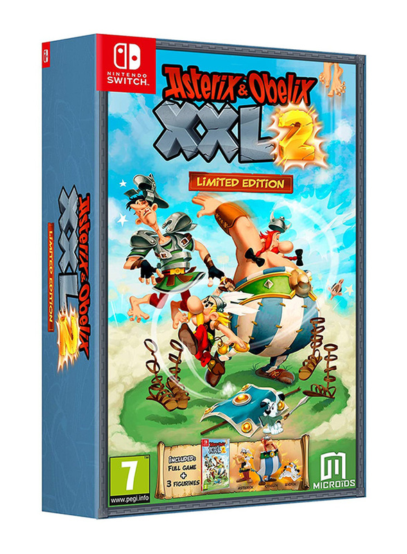 

Asterix and Obelix XXL2 Limited Edition Video Game for Nintendo Switch by Maximum Games
