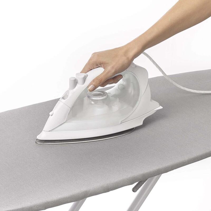 Rayen Basic Iron Board Cover with Easy Clip, 130 x 47cm, Multicolor