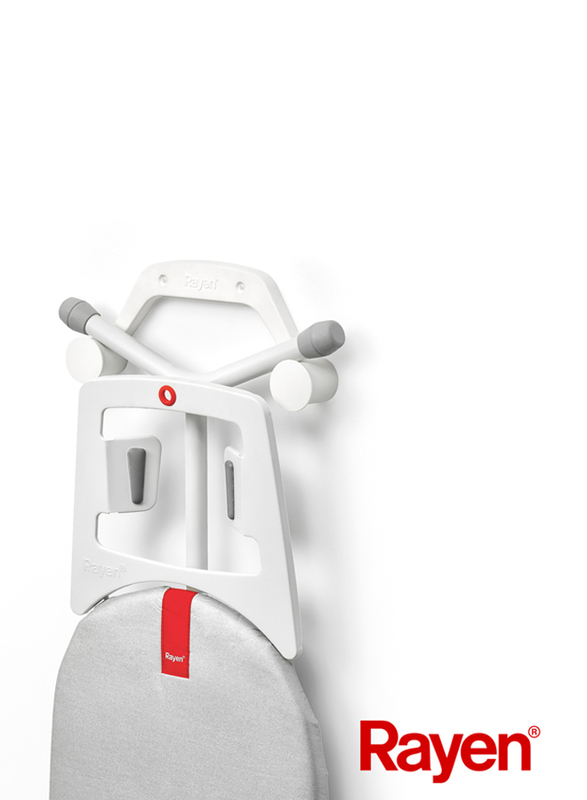 Rayen Ironing Board Hanger, White