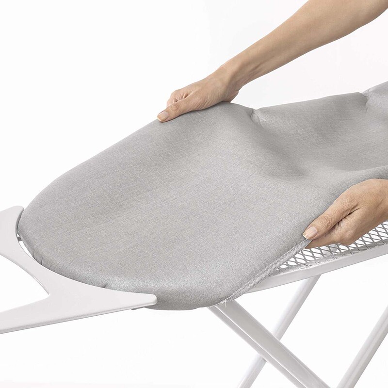 Rayen Basic Iron Board Cover with Easy Clip, 130 x 47cm, Multicolor