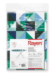 Rayen Ironing Board Cover with Clip-On, 130 x 47cm, Multicolor