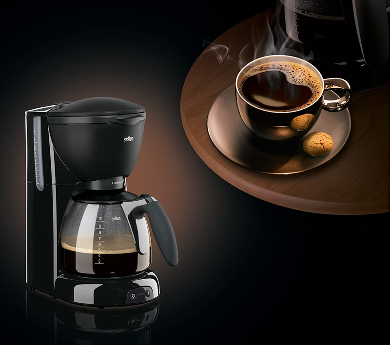 Braun Pure Aroma Plus Coffee Maker, 1100W, KF 560/1, Black