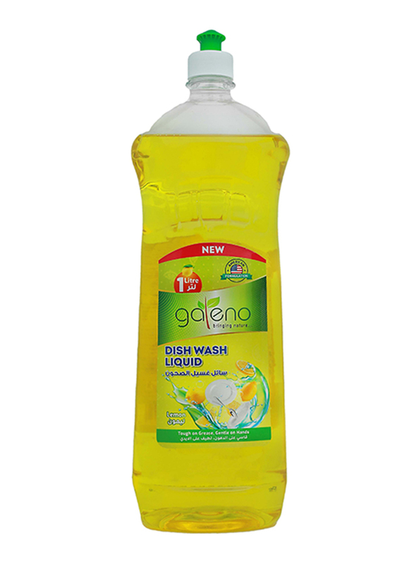 Galeno Lemon Dishwashing Liquid, 1 Liter