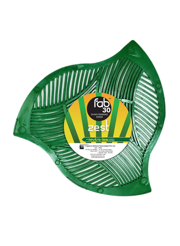 

Fab 30 Urinal Screen Zest, 24 Screens, Green