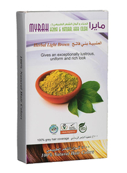 Myrah Henna Organic & Natural Hair Colours, Light Brown, 100gm