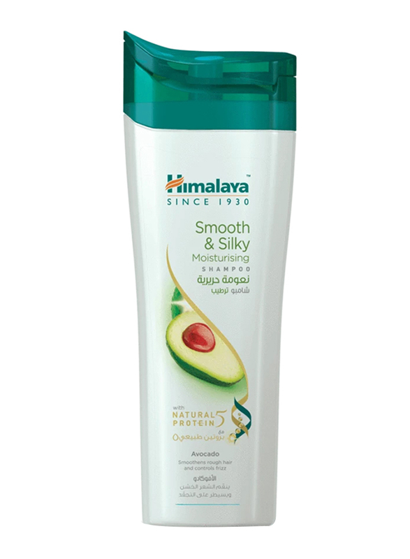 

Himalaya Smooth & Silky Moisturizing Shampoo for All Hair Types, 400ml