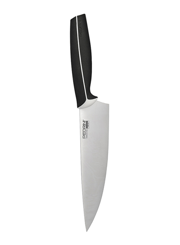 

Pedrini 20cm Stainless Steel Master Line Blister Plus Chef Knife, Black/Silver