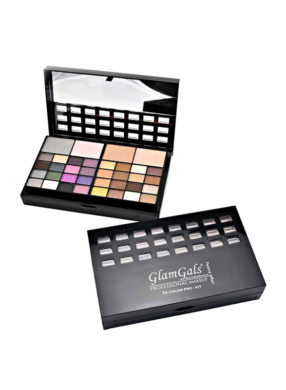 

GlamGals 74 Color Makeup Pro Kit, Multicolour