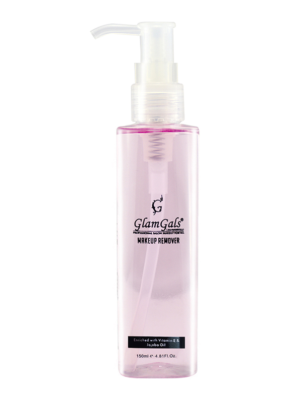 

GlamGals Makeup Remover, 150ml, Rose, Pink