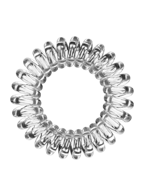 

Invisibobble Power The Strong Grip Hair Ring, Crystal Clear, 3 Pieces