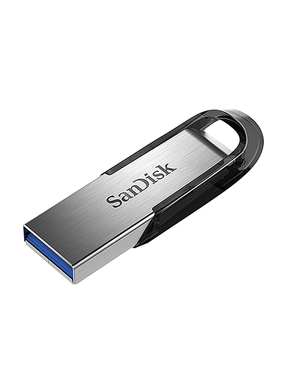 

SanDisk 64GB Ultra Flair USB 3.0 Flash Drive, Silver/Black