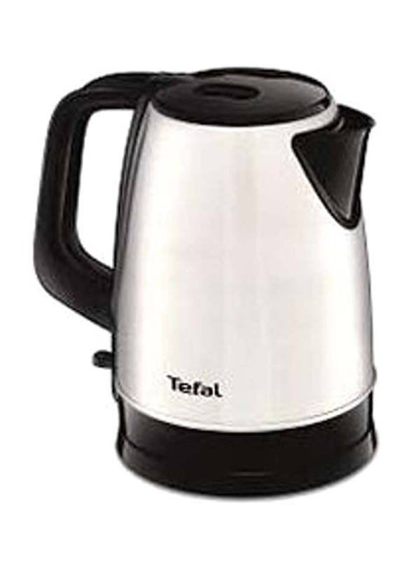 

Tefal 1.7L Stainless Steel Kettle, 2400W, KI150D27, Silver/Black