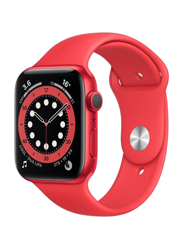 

Apple Watch Series 6 40mm Smartwatch, GPS, Red Aluminum Case with Red Sand Sport Band