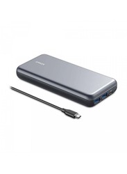 Anker 19000mAh PowerCore+ 19000 PD Hybrid Portable Charger USB-C Hub, Black