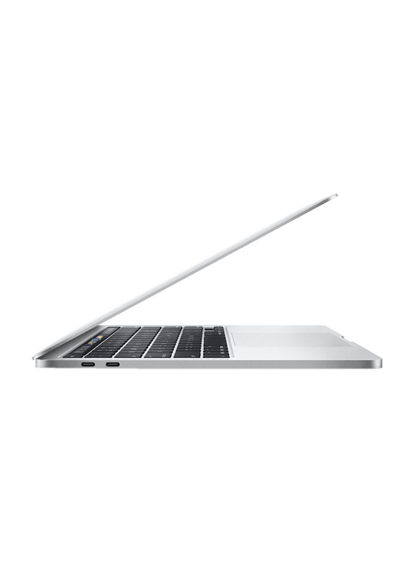 Apple MacBook Pro (2020) Laptop, 13" Retina Touch Display, Apple M1 Chip 8 Core GPU 1.28Ghz, 256GB SSD, 8GB RAM, 8 Core GPU, EN-KB, macOS, MYDA2ZS/A, Silver