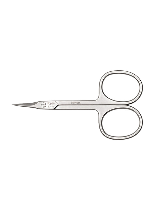 Nippes Cuticle Scissor, 801R, Silver