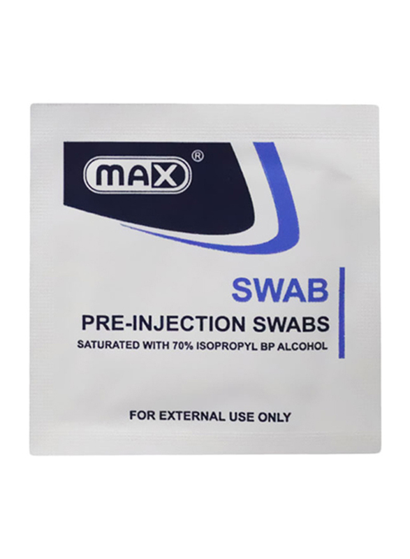 

Max Alcohol Pre-Injection Swab, 200 Pieces