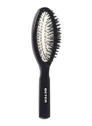 Beter Nylon Bristles Cushion Hair Brush, 03016, Black, Small