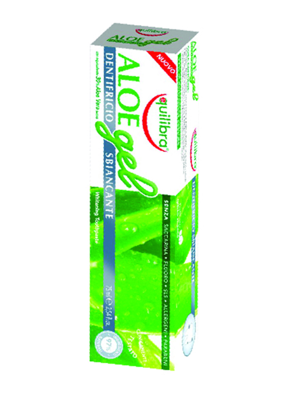 Equilibra Aloe Whitening Toothpaste, 75ml