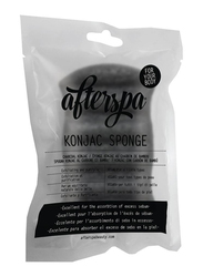 AfterSpa Charcoal Konjac Sponge Reusable Packaging, 1 Piece