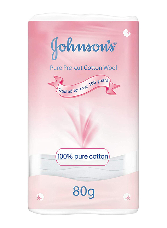 Johnson & Johnson 80gm Cotton Wool